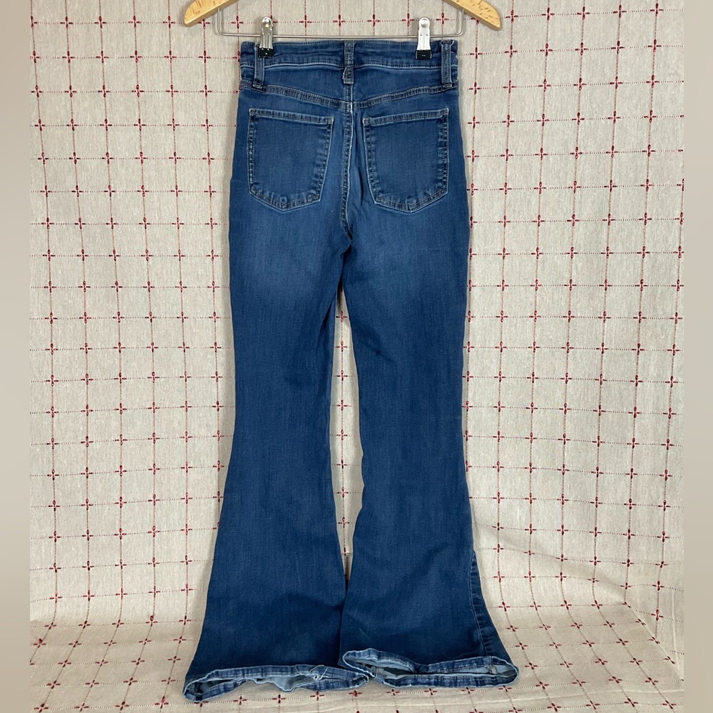 Bundle of 3 SO Juniors Size 3 /26 Flare & Bootcut Jeans PreLoved Low & High Rise - Picture 3 of 7